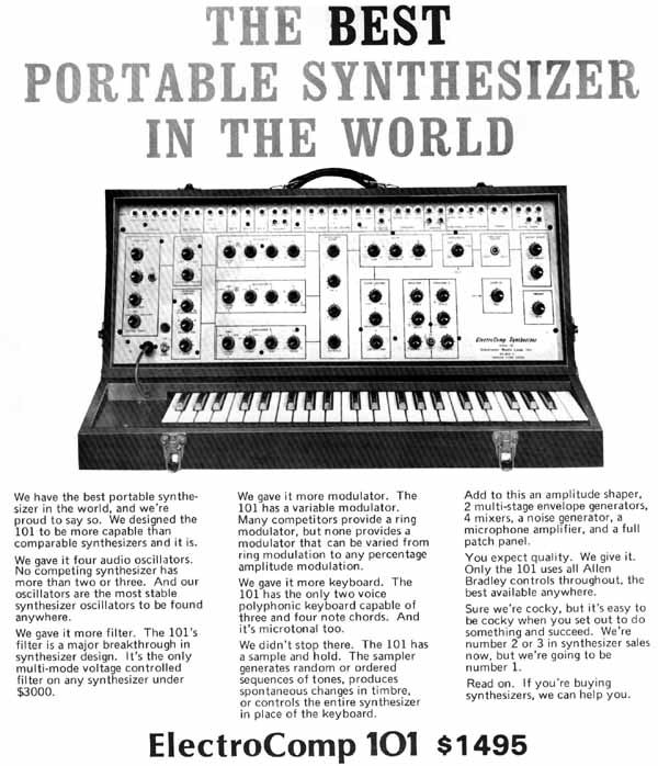 EML ElectroComp 101 Synthesizer